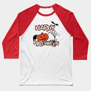 Happy Halloween Baseball T-Shirt